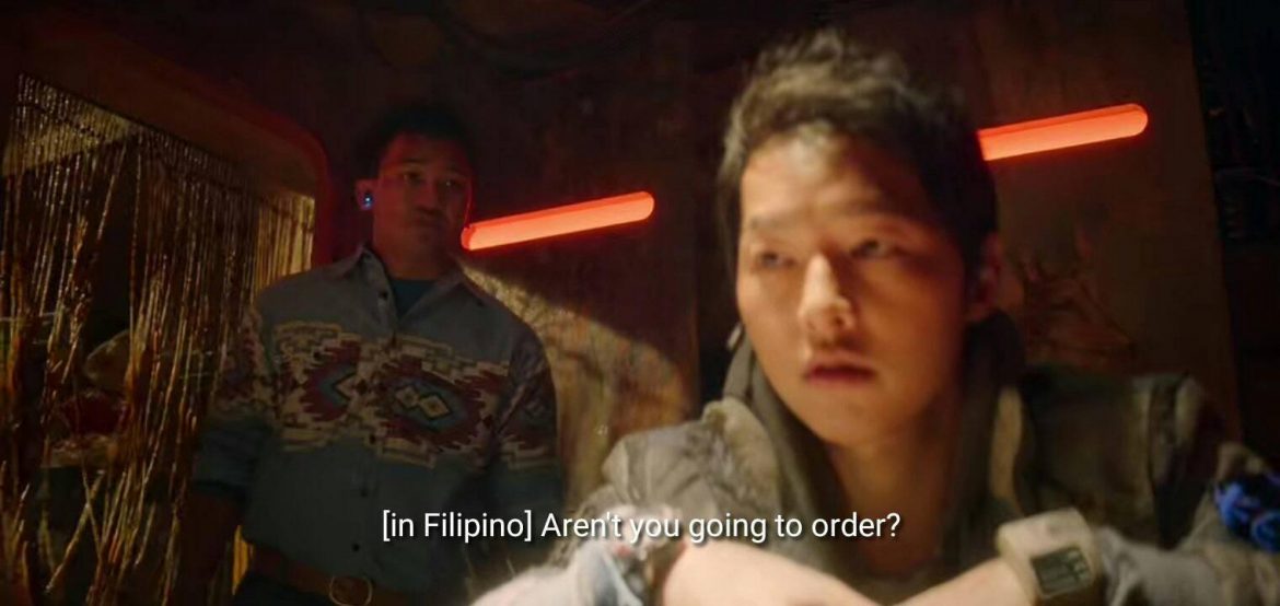 SEA Wave - Space Sweepers - Filipino Actor Netflix