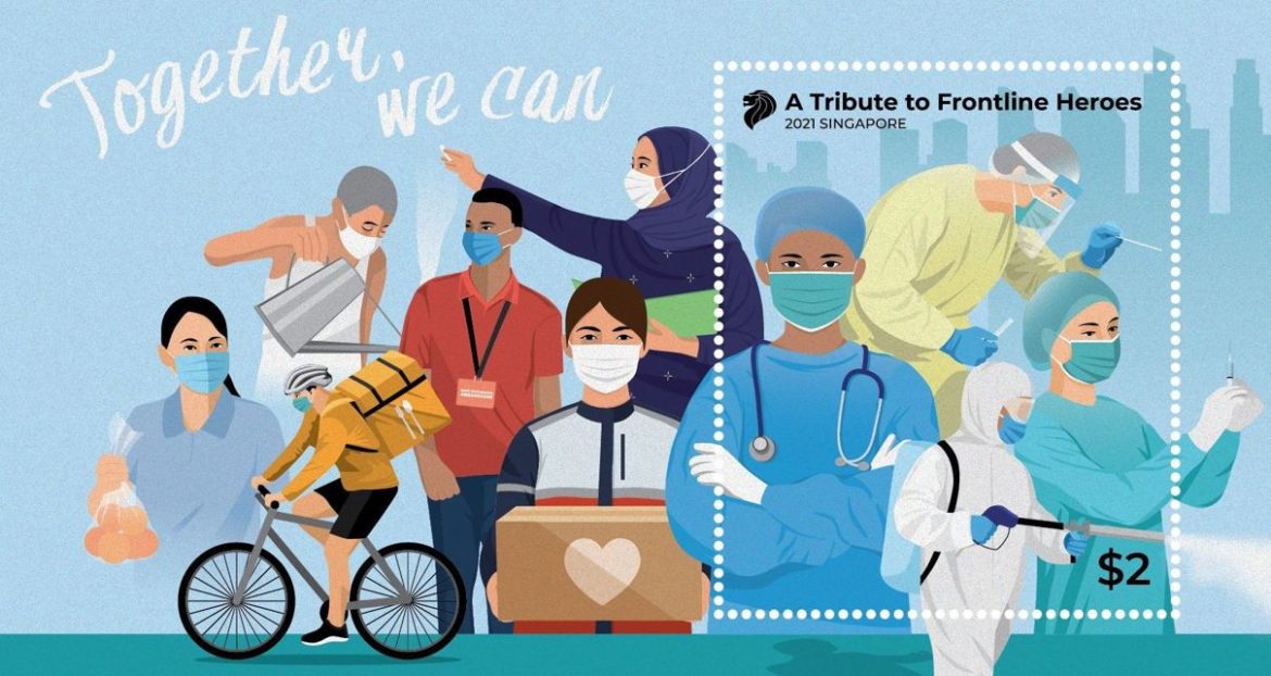 SEA Wave - SingPost Frontliner Stamp