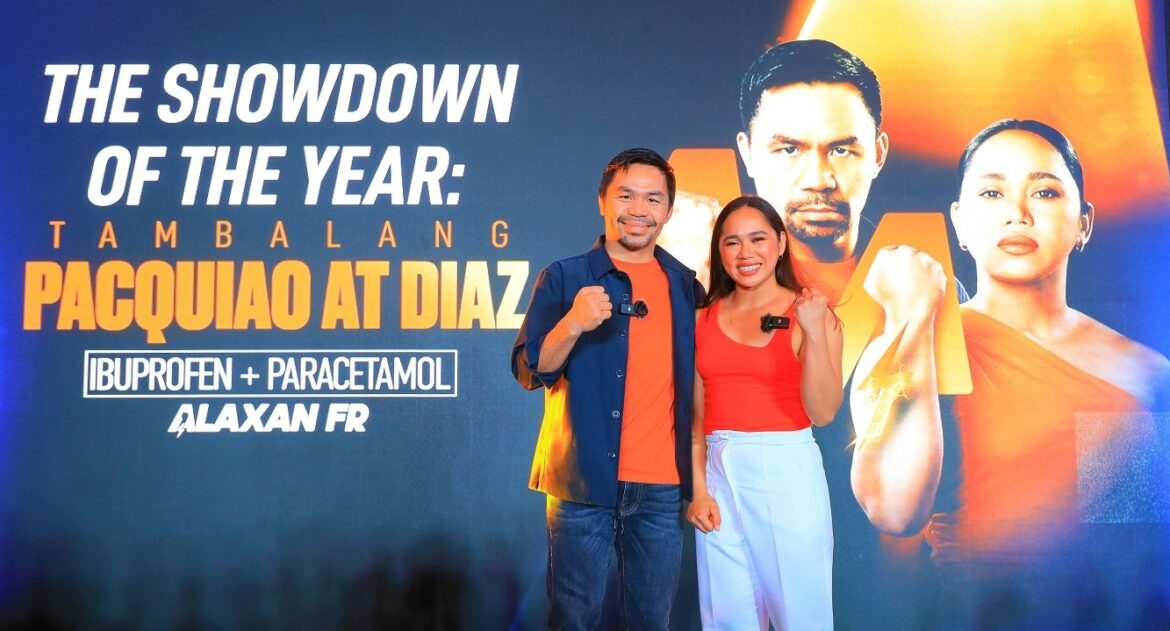 Manny Pacquiao & Hidilyn Diaz Alaxan