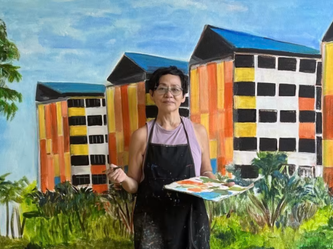 Belinda Low Singaporean Muralist
