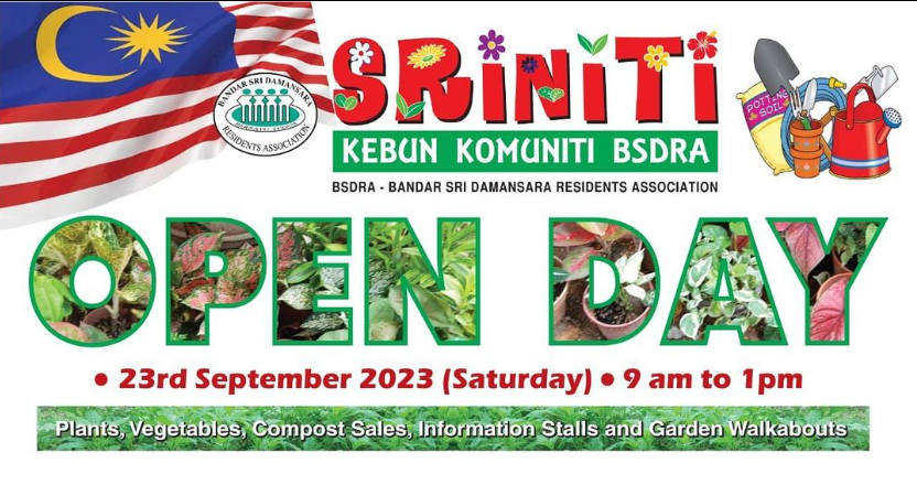 SRINITI KebunKomuniti Bsdra Open Day