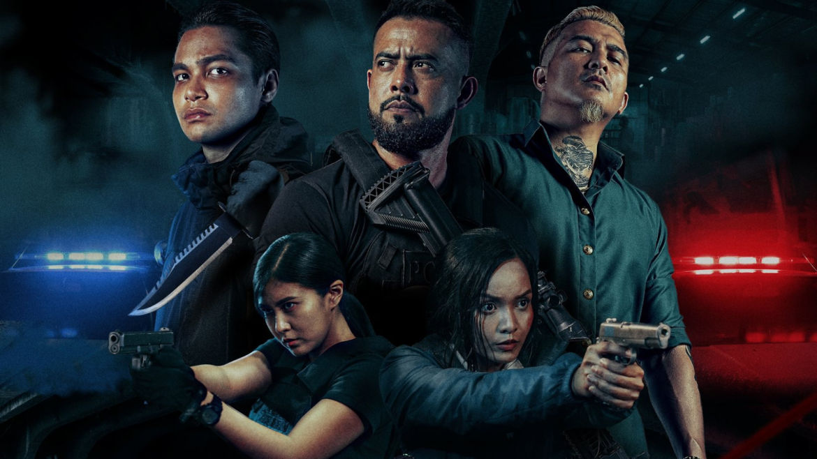 Sheriff Narko Integriti Poster starring Syafiq Kyle, Aaron Aziz and Zul Ariffin