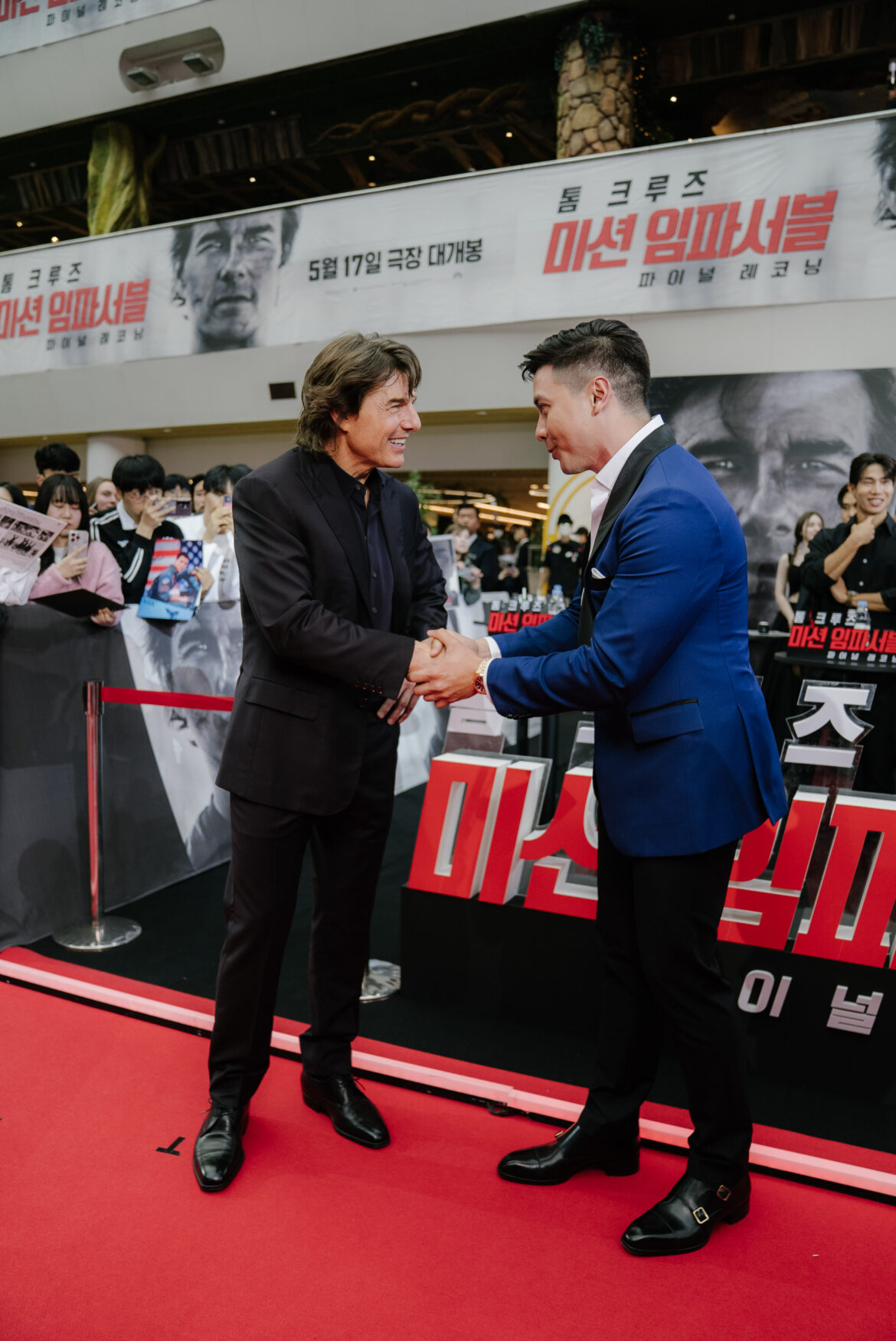Tom Cruise and Alden Richards at the Seoul red carpet premiere of Mission: Impossible – The Final Reckoning on May 8. | Photo from Paramount Pictures Tom Cruise and Alden Richards at the Seoul red carpet premiere of Mission: Impossible - The Final Reckoning on May 8. | Photo from Paramount Pictures
