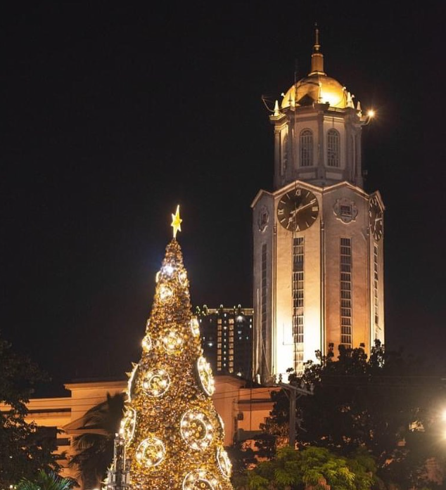 Manila Clock Tower At Night