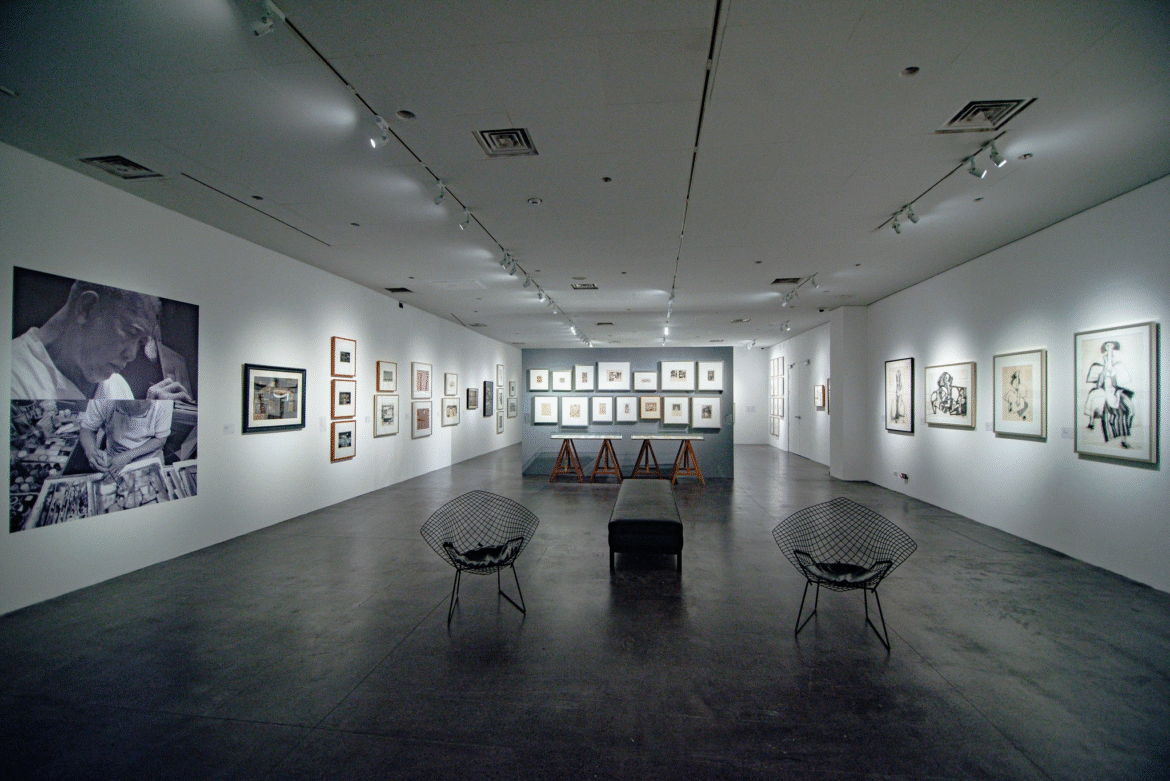 Mauro Malang Santos’ artworks at the Ateneo Art Gallery | Photo from Ateneo Art Gallery Official Facebook Page