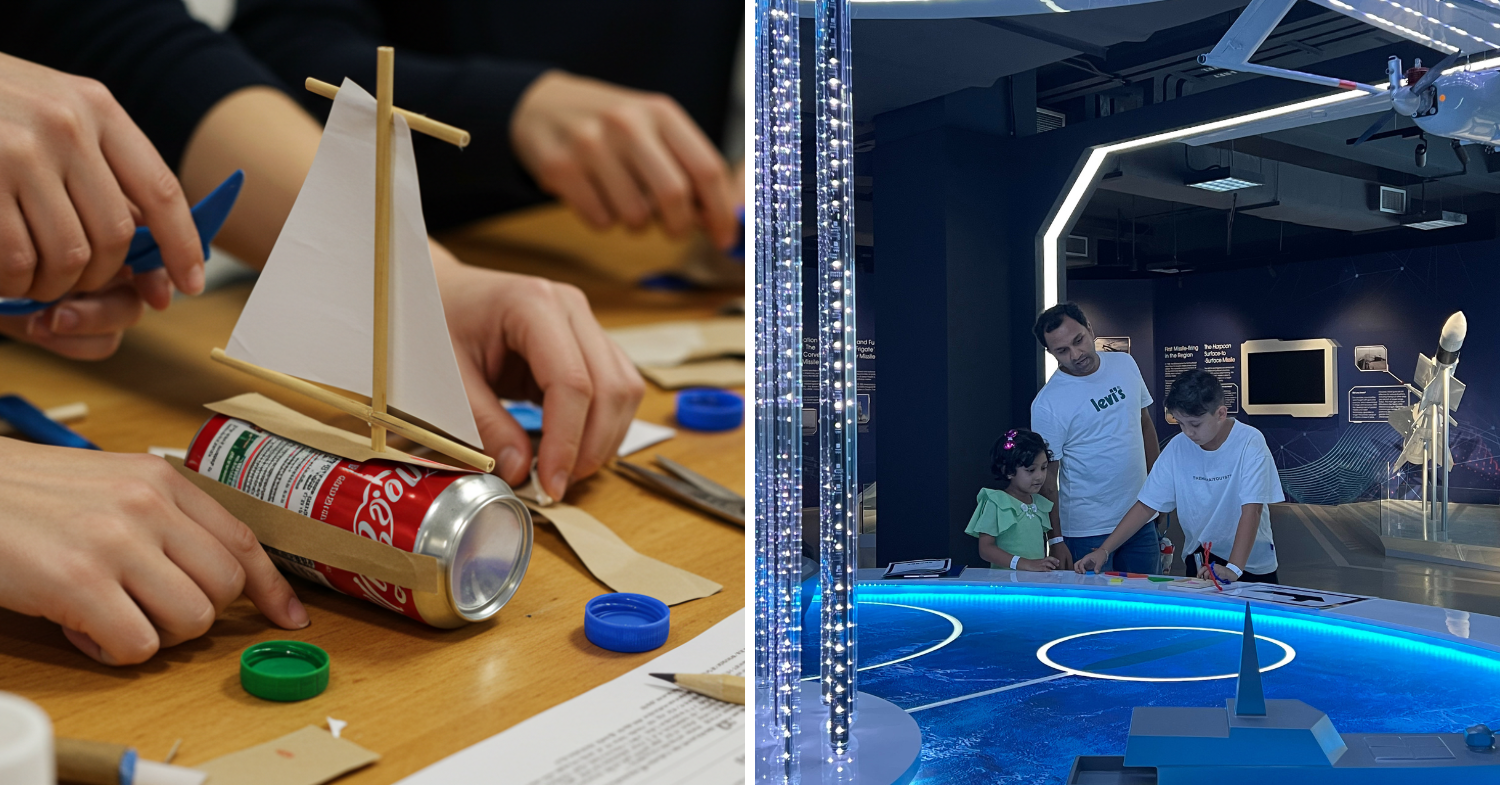 Naval Engineering workshop and Submarine Challenge | Photo from Defence Collective Singapore