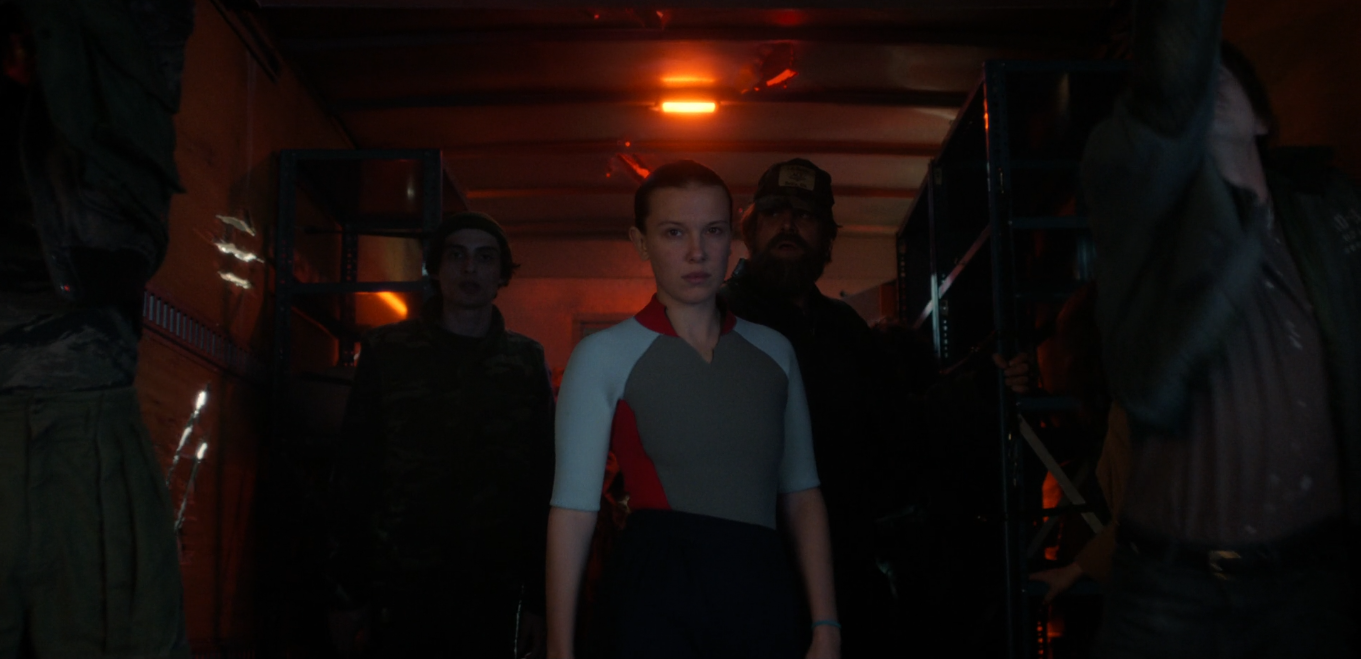 El and the gang enter the Upside Down | Photo rom Netflix