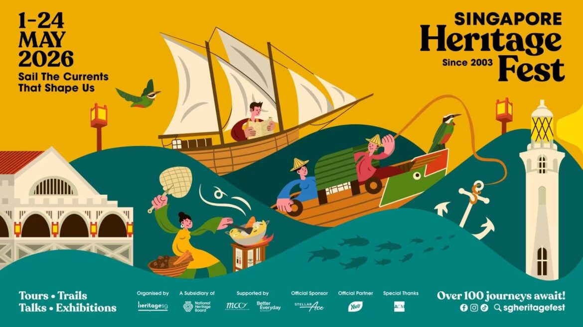 Sail The Currents that Shape Singapore at the Singapore Heritage Fest