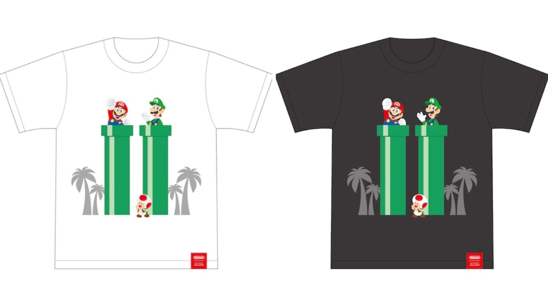 Limited-edition shirts from the Nintendo Pop-up - Image from Nintendo
