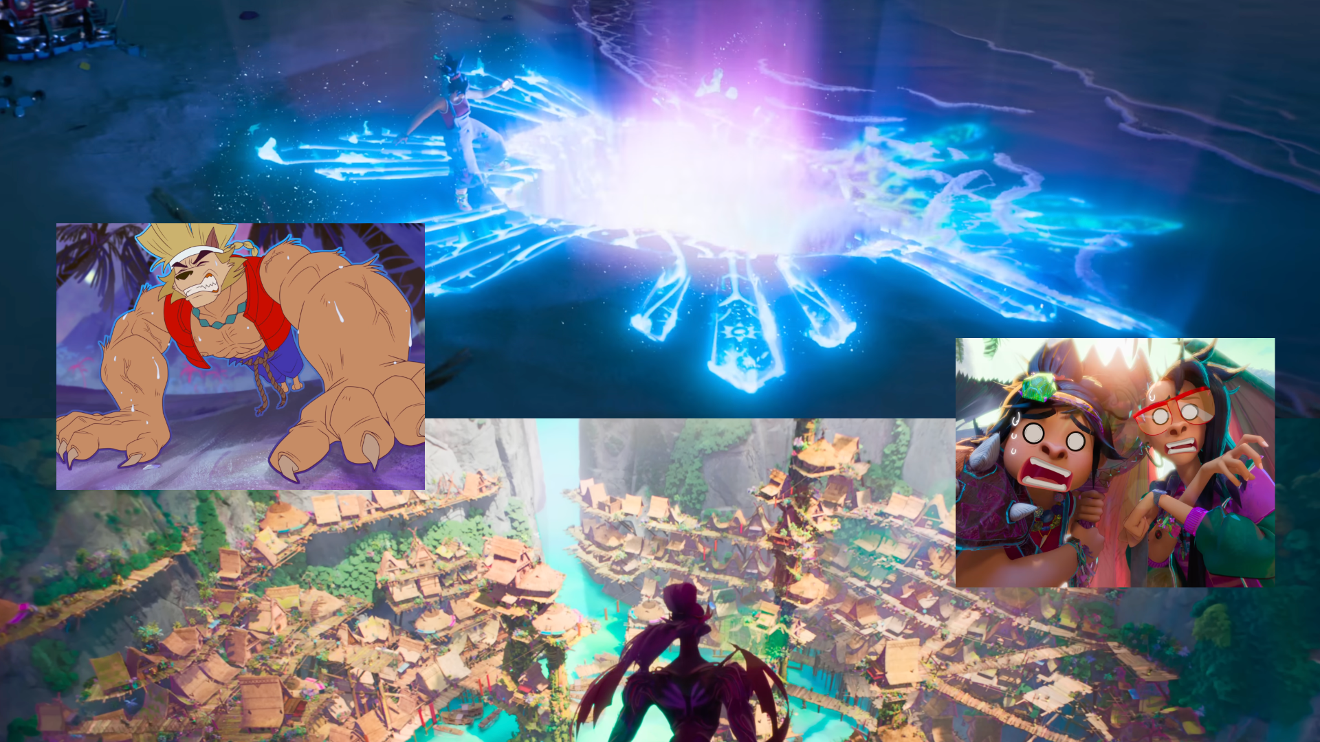 Stills from DreamWorks Animation