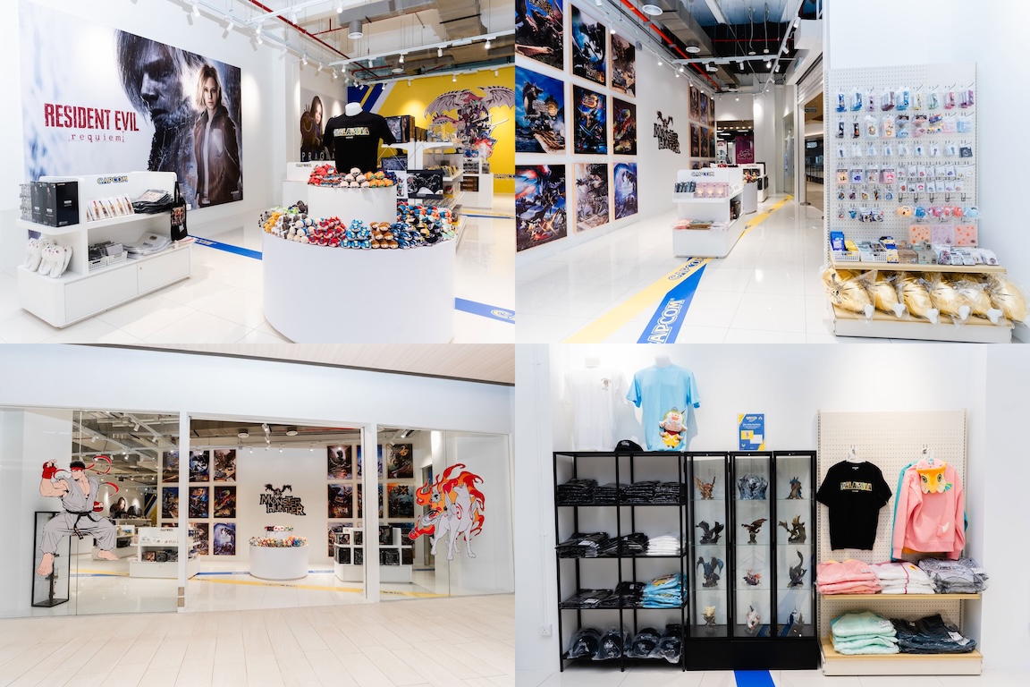 The CapCom Pop-Up Store in Malaysia | Photo from Justdan Malaysia